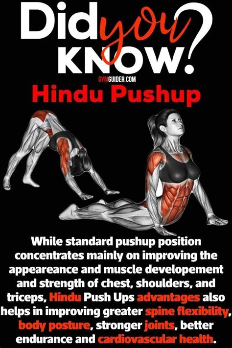 hindu pushups|Hindu Pushups: How To, Benefits And Muscles .
